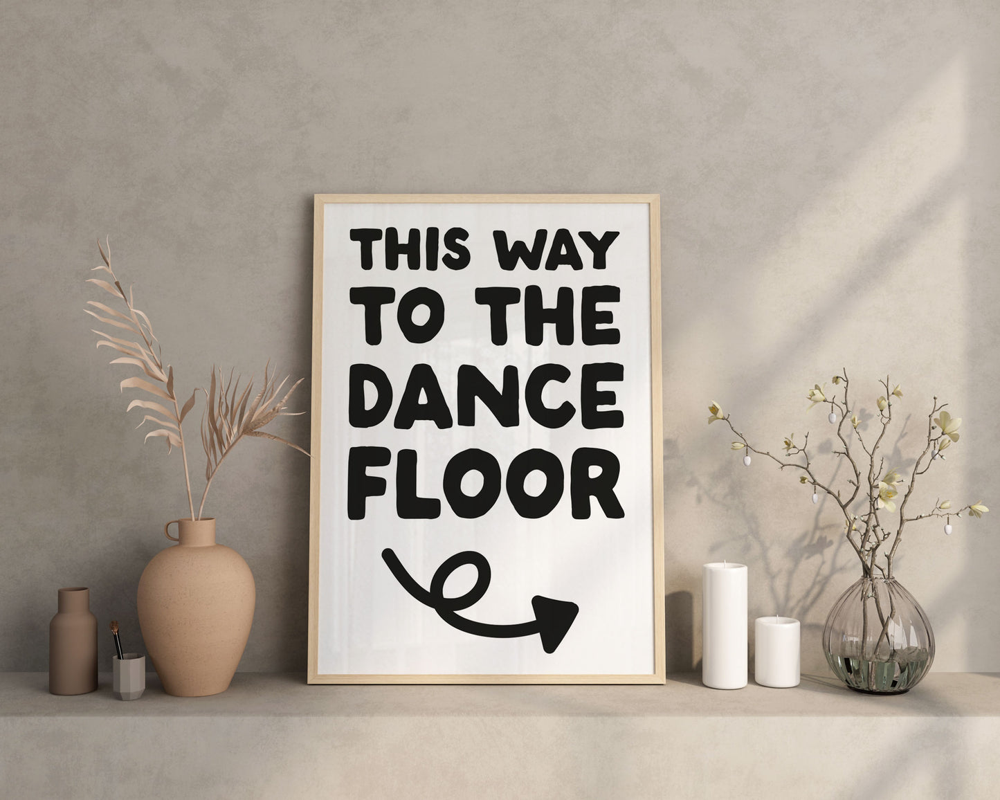 This Way to the Dance Floor 2 Print