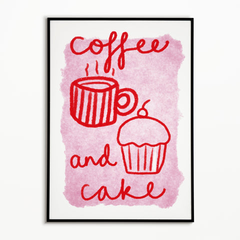 Coffee and Cake print