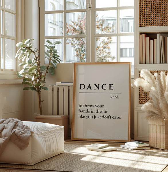 Dance Definition print