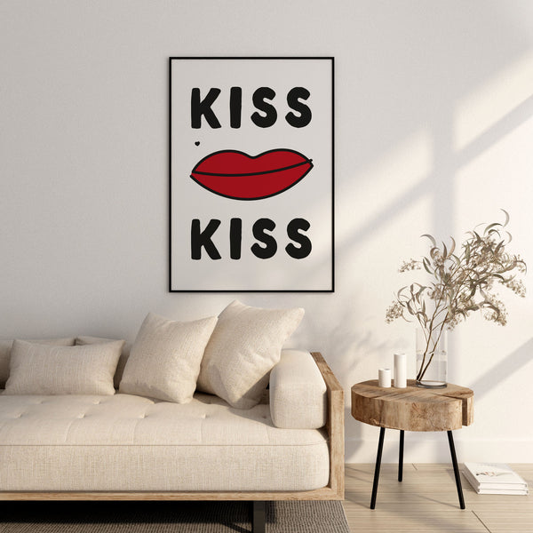 Kiss Kiss Print