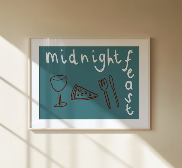 Midnight Feast Landscape print