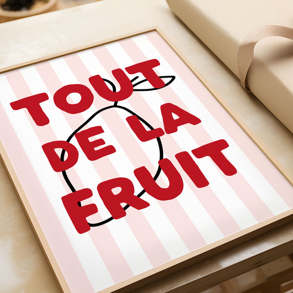 Tout De La Fruit Print