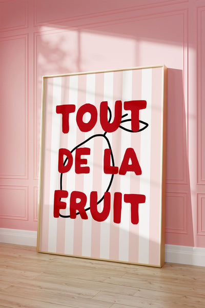 Tout De La Fruit Print