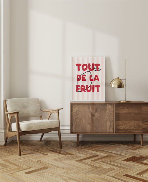 Tout De La Fruit Print