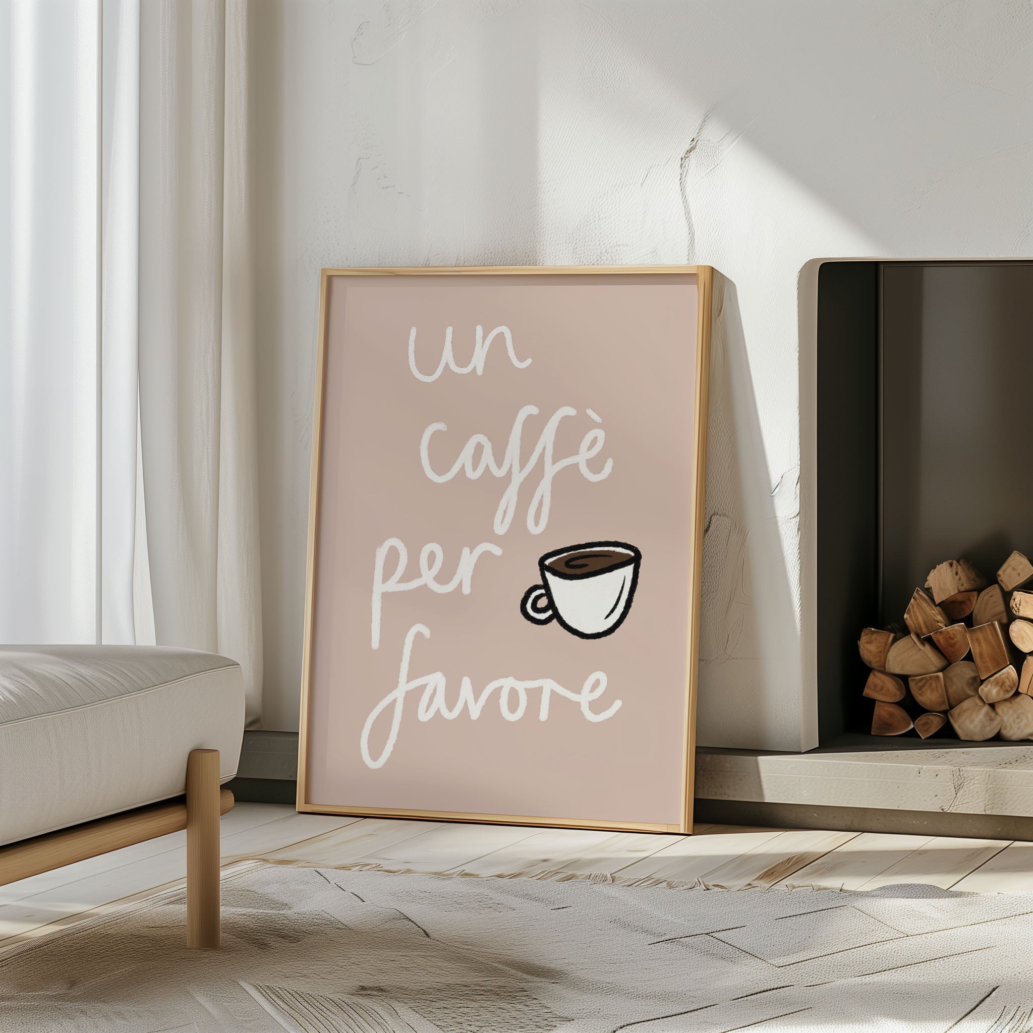 Un Caffe Per Favore print