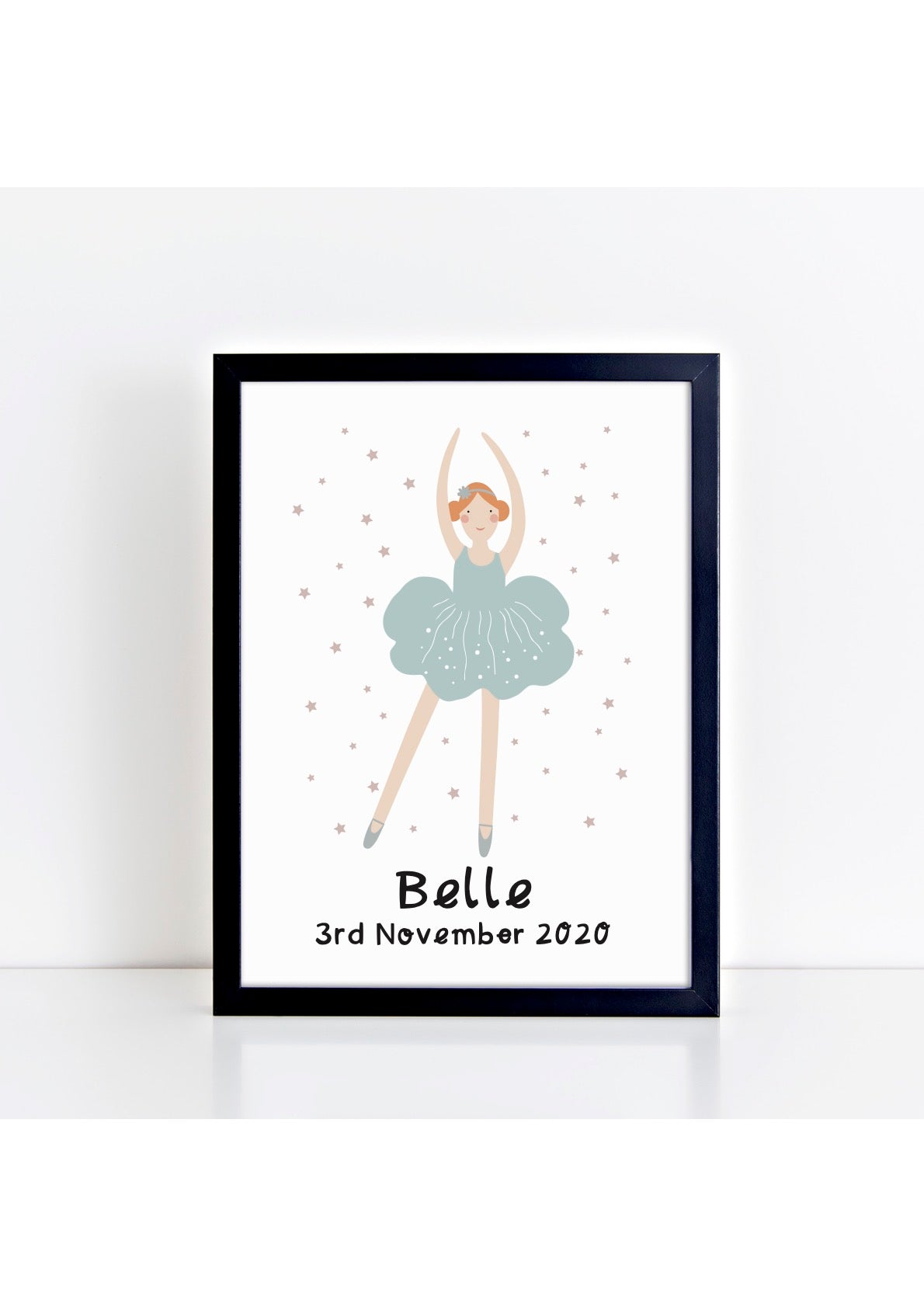 Ballerina 3 - Personalised Print