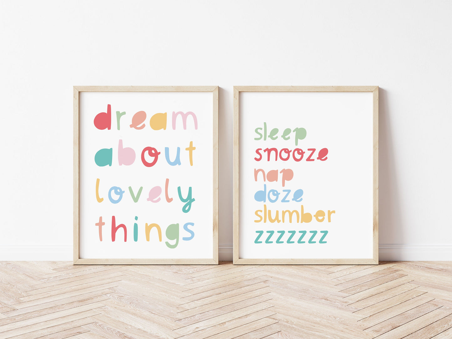 Sleep Snooze Spring Print